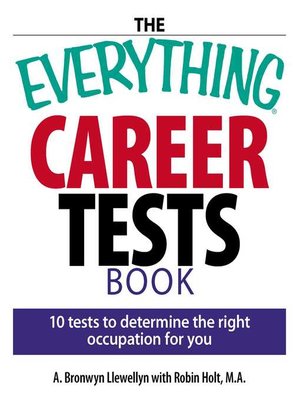 cover image of The Everything Career Tests Book